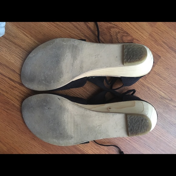 VEGAN sustainable eco sandals by BHAVA in black 38 - Picture 6 of 9